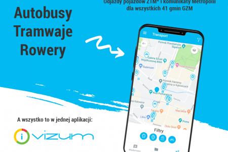 Cała Metropolia w Twoim telefonie? Transport publiczny, imprezy i wydarzenia... Pobierz VIZUM!